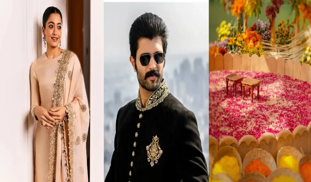 Vijay-Rashmika की Haldi में उड़े गुलाल, Udaipur में 'Primal' थीम वाली Grand Wedding आज Vijay-Rashmika की Haldi में उड़े गुलाल, Udaipur में 'Primal' थीम वाली Grand Wedding आज
