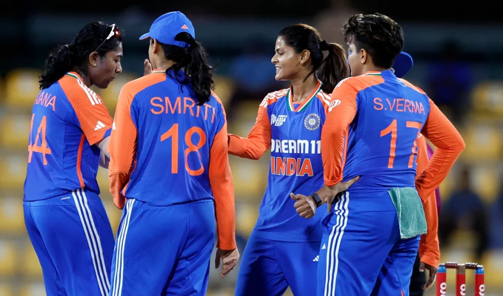 team indias dominance in adelaide defeating australia the girls won the t20 series 2 1