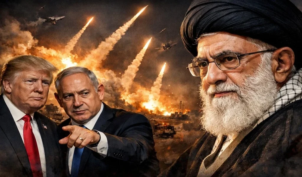 us israel attack on iran dubbed lion roar tensions rise in west asia