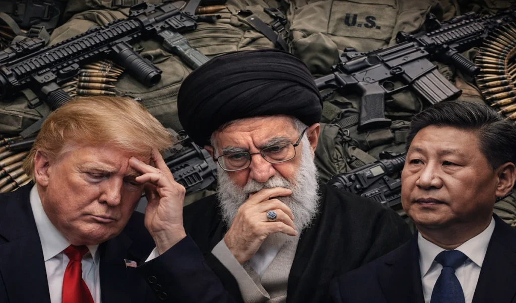 अमेरिकी हथियारों की लोकेशन चीन ने कर दी लीक, खुश हो गया ईरान