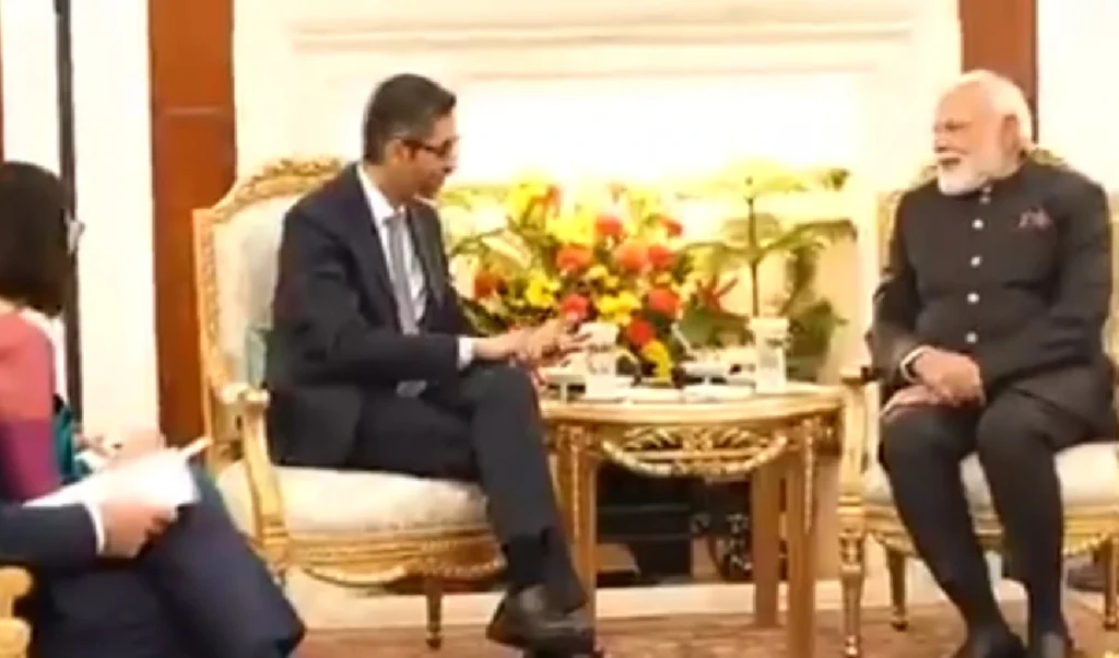 दिल्ली में PM Modi से मिले Google CEO सुंदर पिचाई, AI Summit पर हुई बड़ी चर्चा