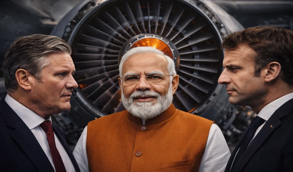 भारत को फाइटर जेट इंजन देने के लिए भिड़े फ्रांस-ब्रिटेन, AMCA में लगेगा 240kN इंजन ! भारत को फाइटर जेट इंजन देने के लिए भिड़े फ्रांस-ब्रिटेन, AMCA में लगेगा 240kN इंजन !