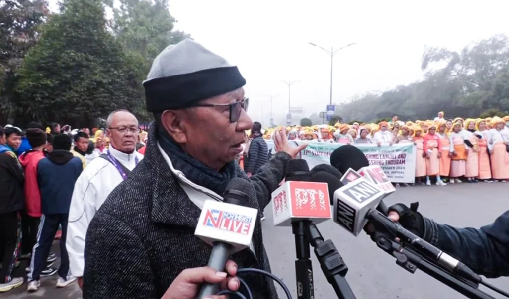 मणिपुर में सभी समुदायों के बीच सहानुभूति एवं सद्भाव के लिए कटिबद्ध हूं: राजग नेता खेमचंद