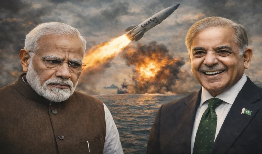 सब India-US ट्रेड डील में लगे थे, इधर पाकिस्तान ने टेस्ट कर दिया हाइपरसोनिक मिसाइल SMASH सब India-US ट्रेड डील में लगे थे, इधर पाकिस्तान ने टेस्ट कर दिया हाइपरसोनिक मिसाइल SMASH