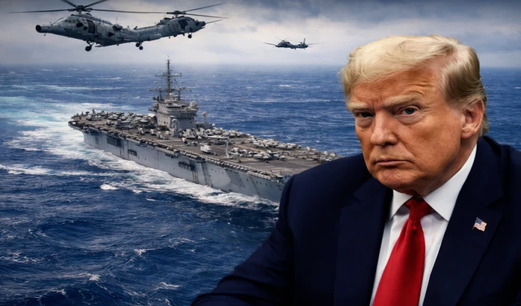 3 युद्धपोत, 2500 मरीन कमांडो, अब क्या करने जा रहा है अमेरिका?