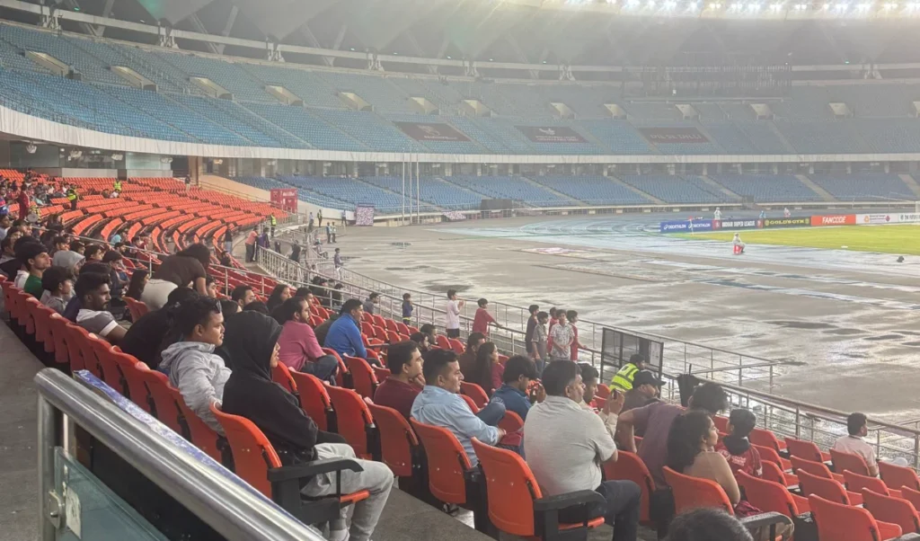 7 साल बाद Delhi में Football की वापसी, Jawaharlal Nehru Stadium में दिखा ज़बरदस्त क्रेज़