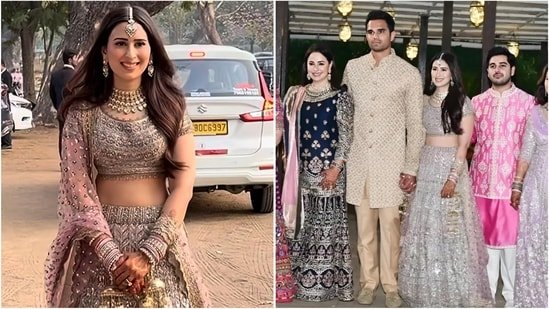 Arjun Tendulkar and Saaniya Chandhok look straight out of a fairytale in ivory and silver at their pre-wedding ceremony Arjun Tendulkar and Saaniya Chandhok look straight out of a fairytale in ivory and silver at their pre-wedding ceremony