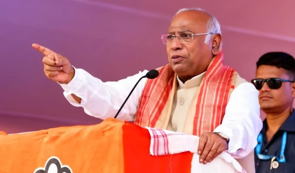 Assam Election के लिए Mallikarjun Kharge ने किए 5 बड़े ऐलान, क्या भाजपा की बढ़ेगी टेंशन? Assam Election के लिए Mallikarjun Kharge ने किए 5 बड़े ऐलान, क्या भाजपा की बढ़ेगी टेंशन?