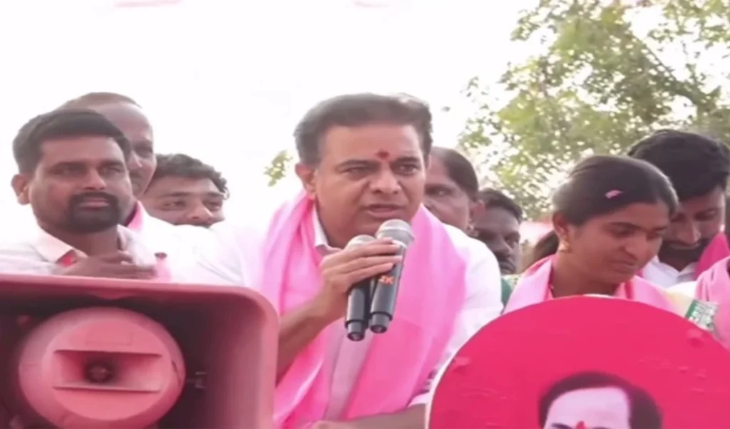 BRS का Rahul Gandhi पर तीखा हमला, KTR ने बताया ‘संविधान का सबसे बड़ा दुश्मन’