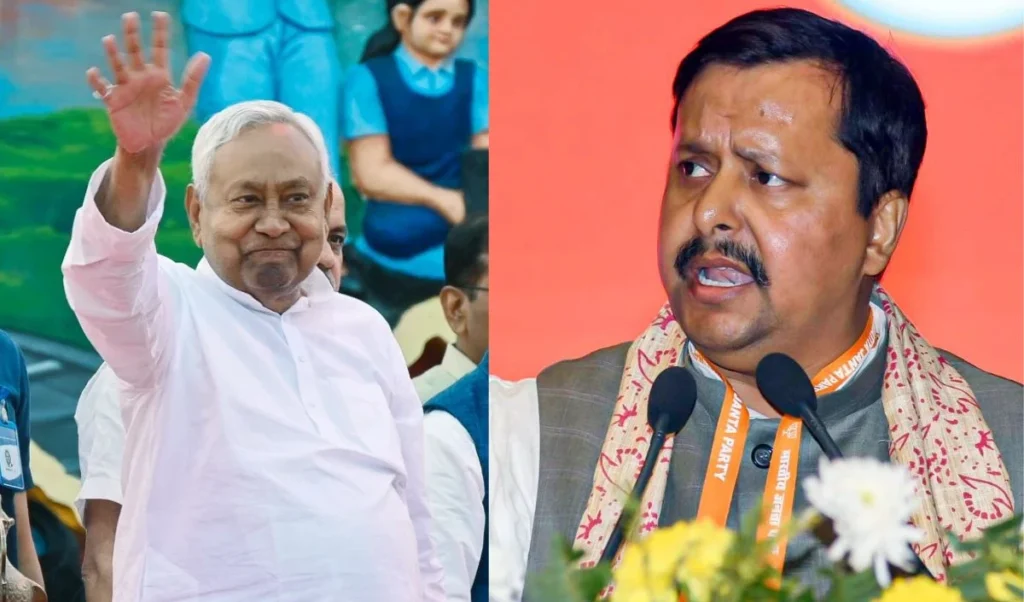 Bihar की सियासत में बड़ा उलटफेर, Nitish Kumar और Nitin Nabin ने दिया इस्तीफा, नए CM फेस पर सस्पेंस