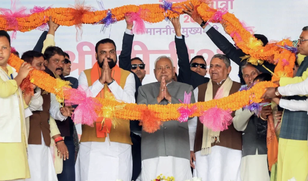 Bihar में NDA का शक्ति प्रदर्शन, Rajya Sabha की सभी सीटों पर जीत का दावा, 5 मार्च को नामांकन Bihar में NDA का शक्ति प्रदर्शन, Rajya Sabha की सभी सीटों पर जीत का दावा, 5 मार्च को नामांकन