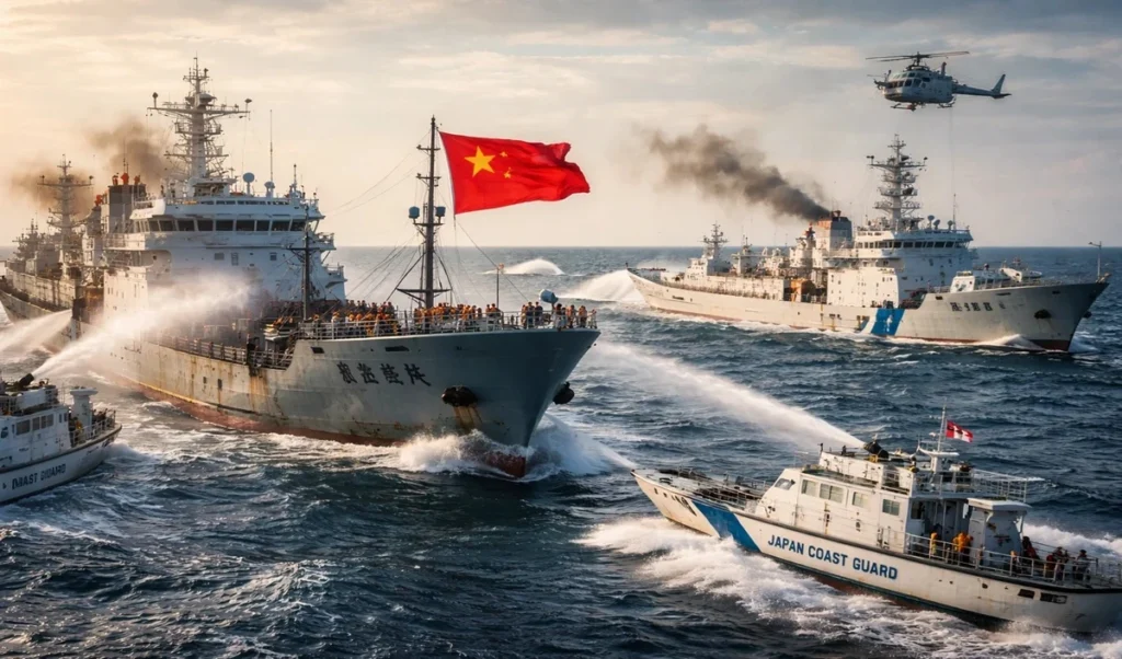 China की 'समुद्री दीवार'! Taiwan के पास हजारों जहाजों का जमावड़ा, बीजिंग का क्या है सीक्रेट प्लान?