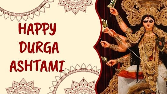 Happy Durga Ashtami 2026: Top 100+ Ashtami wishes, images, WhatsApp status, greetings to share with loved ones today Happy Durga Ashtami 2026: Top 100+ Ashtami wishes, images, WhatsApp status, greetings to share with loved ones today