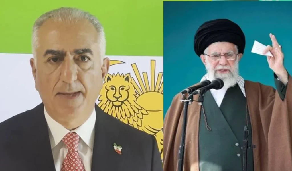 Iran में तख्तापलट की तैयारी! Reza Pahlavi का ऐलान- खामेनेई इतिहास, अब देश वापस लो Iran में तख्तापलट की तैयारी! Reza Pahlavi का ऐलान- खामेनेई इतिहास, अब देश वापस लो