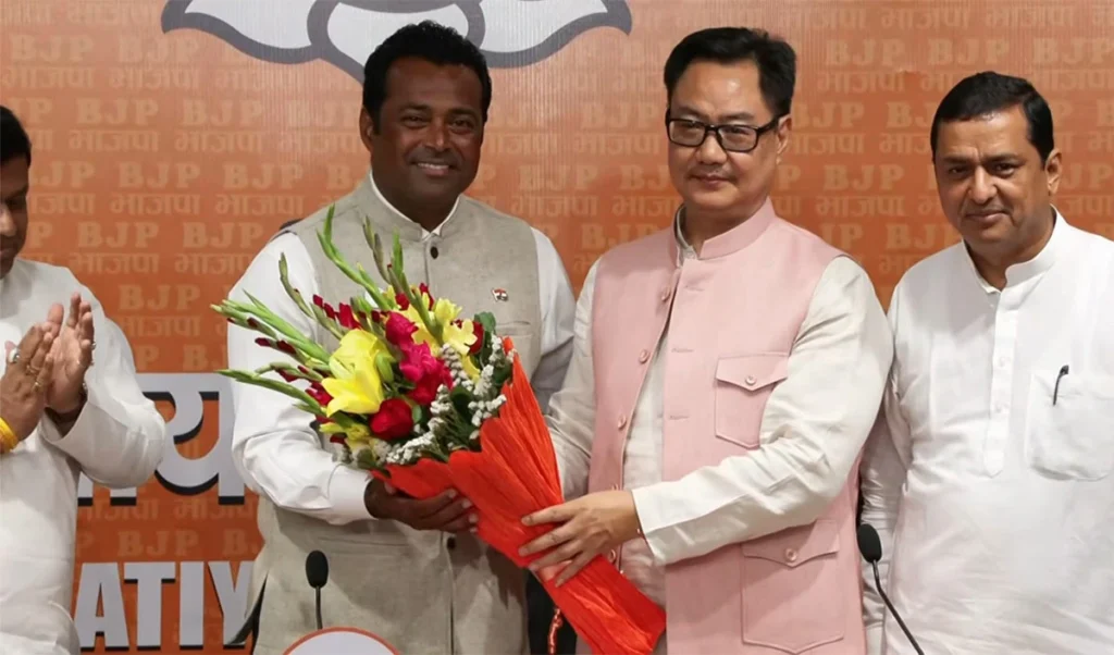 Leander Paes का जोरदार स्मैश, TMC छोड़ BJP में हुए शामिल, West Bengal में राजनीतिक समीकरण गड़बड़ाए