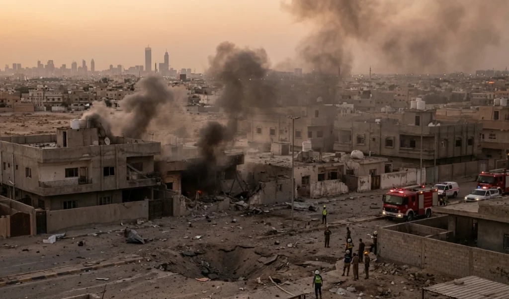 Middle East War 2026 | पश्चिम एशिया में महायुद्ध: खाड़ी देशों पर ईरानी मिसाइलों की बौछार, वैश्विक अर्थव्यवस्था पर मंडराया खतरा