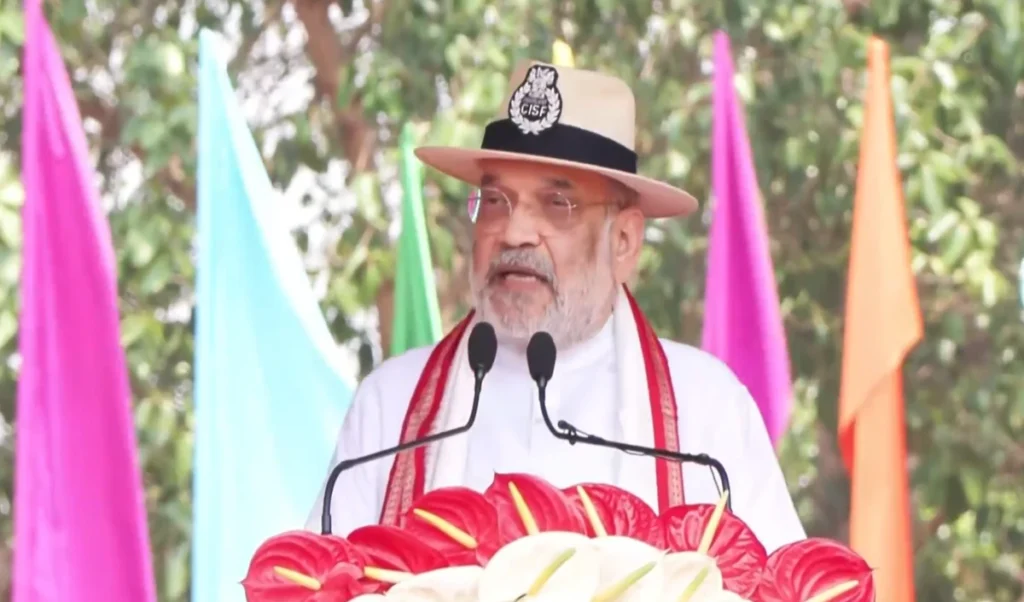 Odisha में CISF Raising Day पर गरजे Amit Shah, बोले- 31 मार्च तक देश से Naxalism का होगा खात्मा