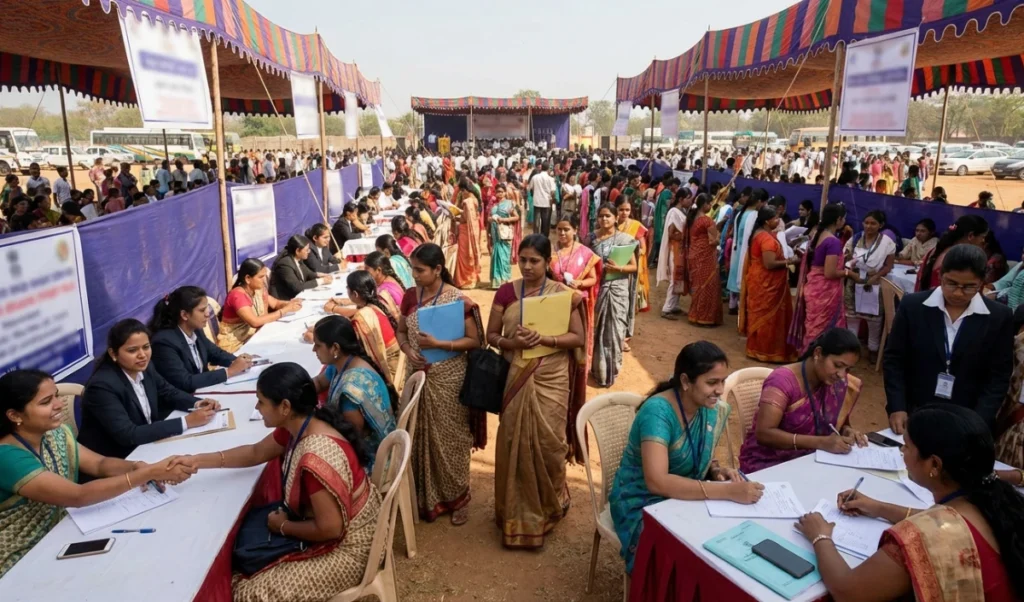 Patna Job Fair में महिलाओं की बहार, 6000+ को मिली नौकरी, Health Sector टॉप पर
