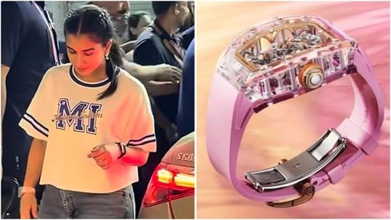 Radhika Merchant flaunts prettiest lilac watch worth ₹21 crore at IPL 2026; it’s ultra-rare with only 10 pieces in world Radhika Merchant flaunts prettiest lilac watch worth ₹21 crore at IPL 2026; it’s ultra-rare with only 10 pieces in world