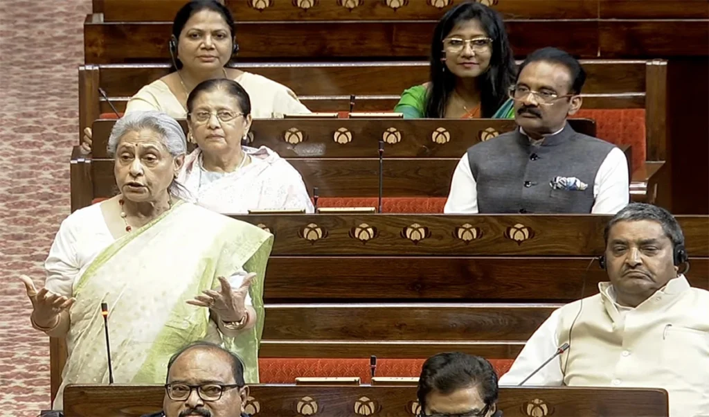 Rajya Sabha में फिर भड़कीं SP MP Jaya Bachchan, टोका-टोकी पर बोलीं- बच्चे बैठ जाओ