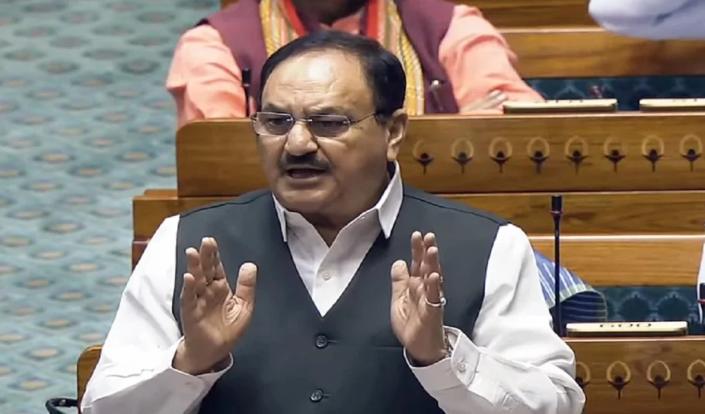 Rajya Sabha में विपक्ष पर भड़के JP Nadda, बोले- ‘बहस नहीं, सिर्फ अराजकता फैलाने में रुचि’