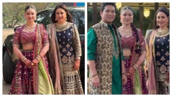 Sara Tendulkar, mom Anjali choose glam lehengas for Arjun Tendulkar’s pre-wedding celebrations Sara Tendulkar, mom Anjali choose glam lehengas for Arjun Tendulkar’s pre-wedding celebrations