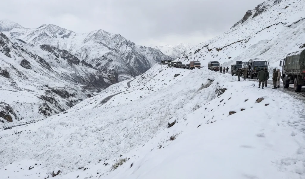 Zojila Pass पर दर्दनाक हादसा, Avalanche ने ली बच्चे-महिलाओं समेत 7 जानें, Rescue जारी Zojila Pass पर दर्दनाक हादसा, Avalanche ने ली बच्चे-महिलाओं समेत 7 जानें, Rescue जारी