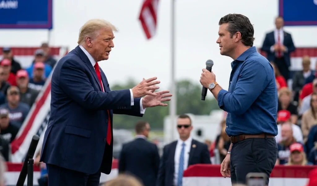 he didnt want to resolve it did donald trump land pete hegseth in trouble over the iran war