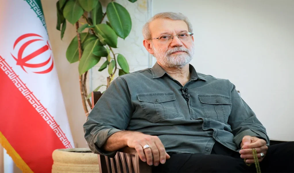 iran most powerful man ali larijani is attacked israel new claim creates sensation