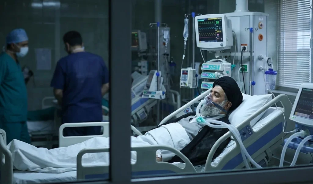 iran new sultan injured clinging to life nopo transformed tehran fortress save mojtaba khamenei