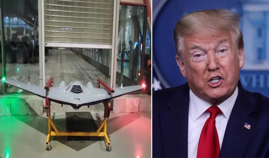 iran shahed drone had troubled the us and trump took care of it by installing the merops system