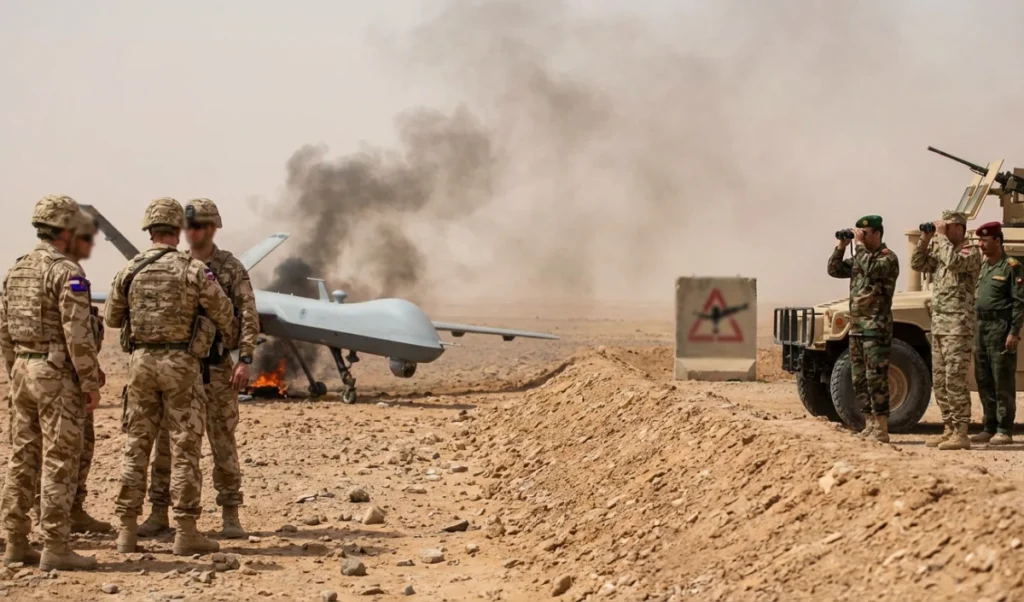 iranian missile attack on qatar world largest lng plant massive fire and heavy damage