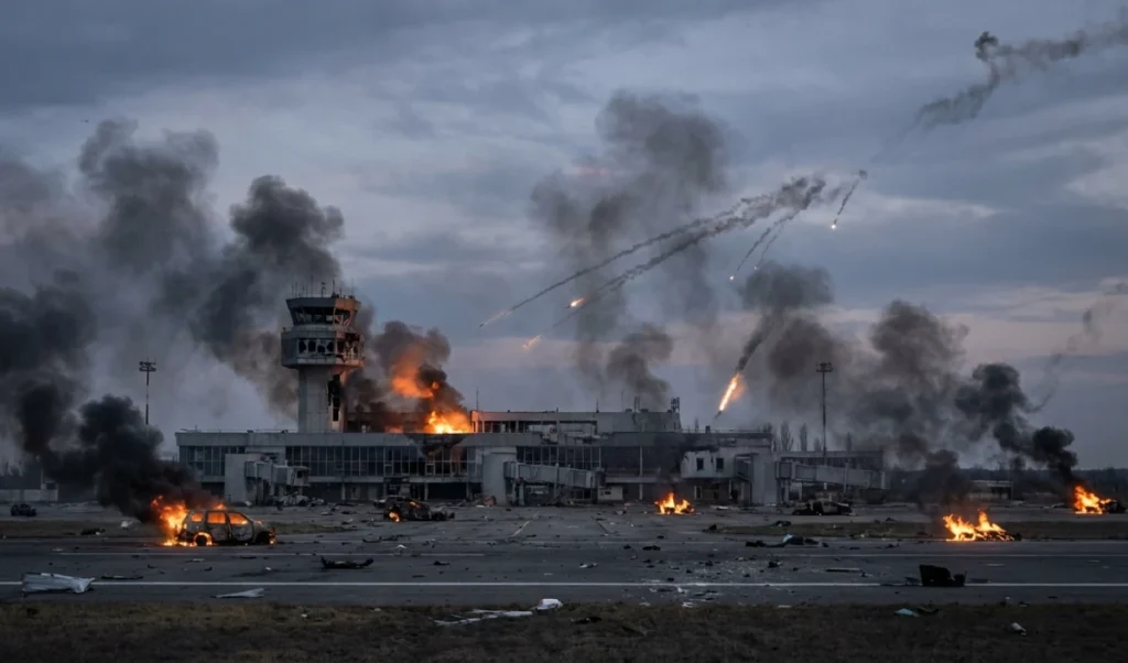 israel airstrike destroys a stockpile of f14 jets at iran isfahan airport
