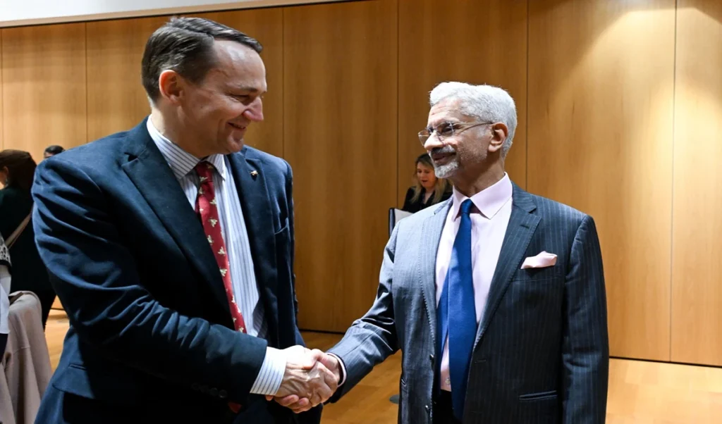 jaishankar blunt statement in brussels solution to the west asia crisis