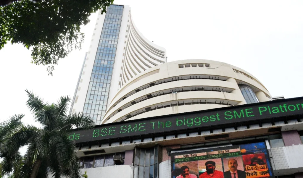 market opening bell sensex jumps 583 points nifty crosses historic 23000 mark