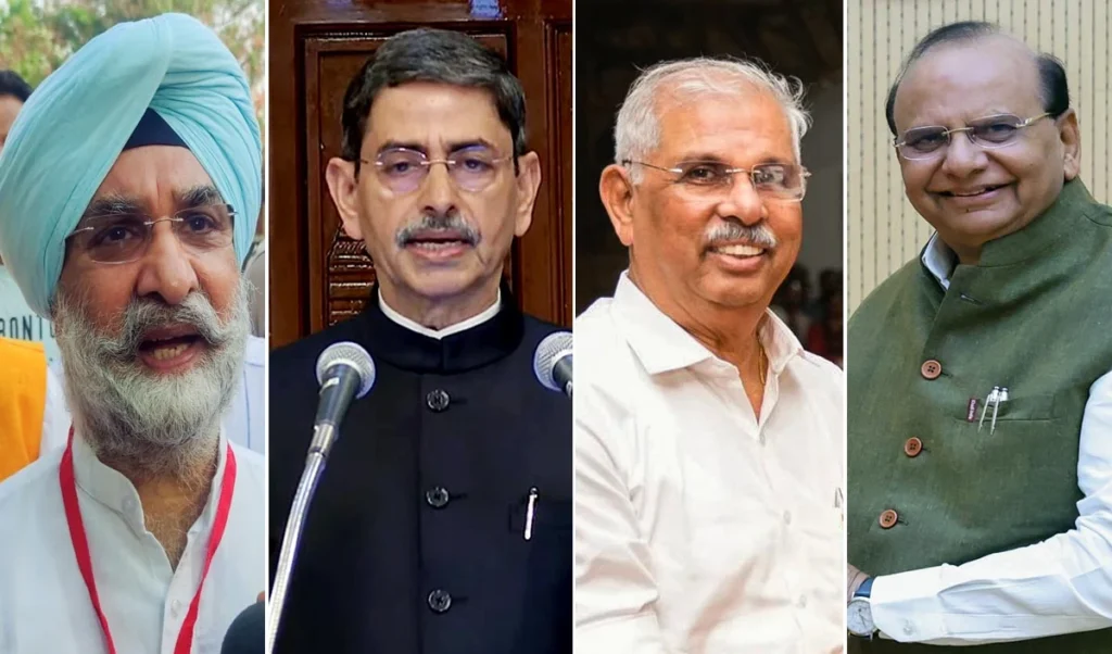 modi government has sent major political signals by reshuffling governorships in several states