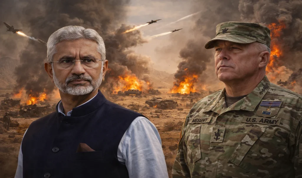 need help fighting iran a us general suddenly arrives in delhi amid the fighting