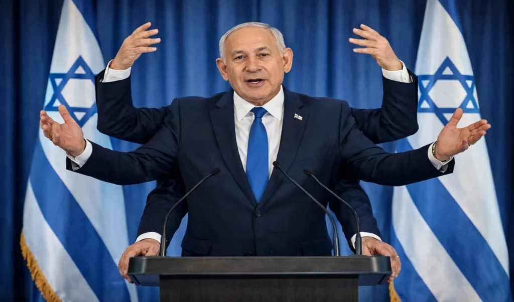 netanyahu said about death rumors count fingers if you want