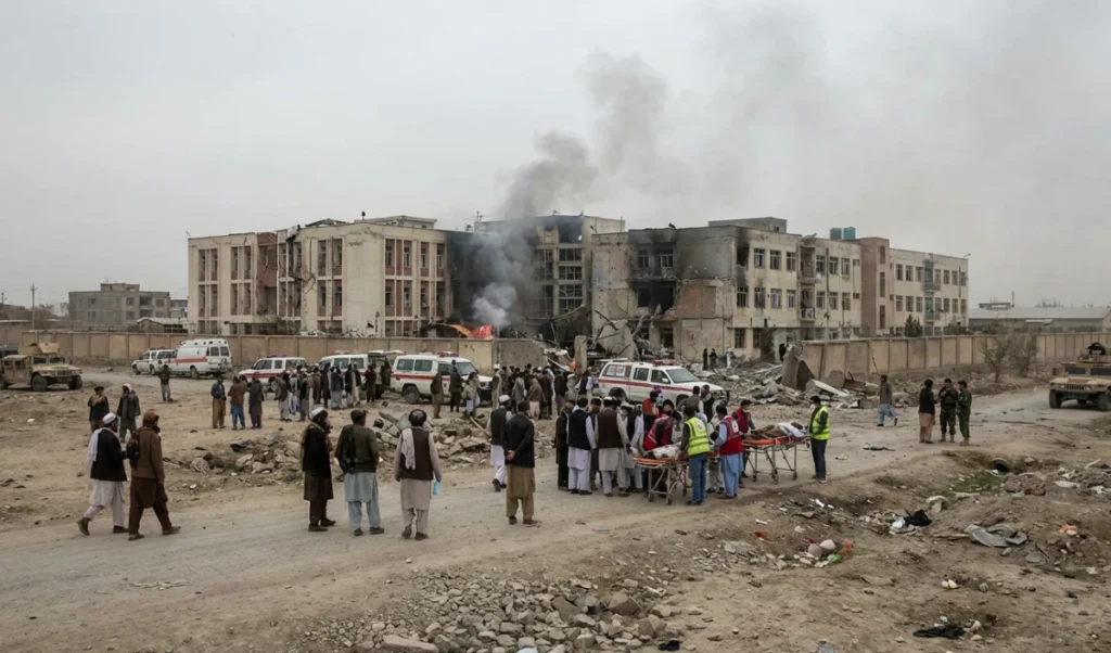 pakistan afghanistan war news live updates airstrike in kabul taliban claims 400 killed in attack