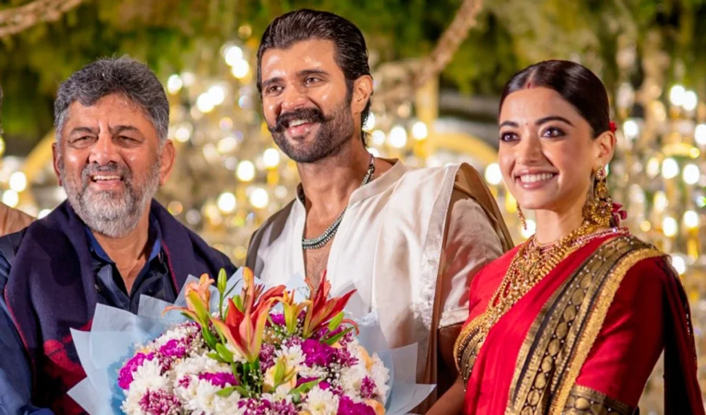 rashmika mandanna vijay deverakonda reception rashmika mandanna vijay deverakonda reception