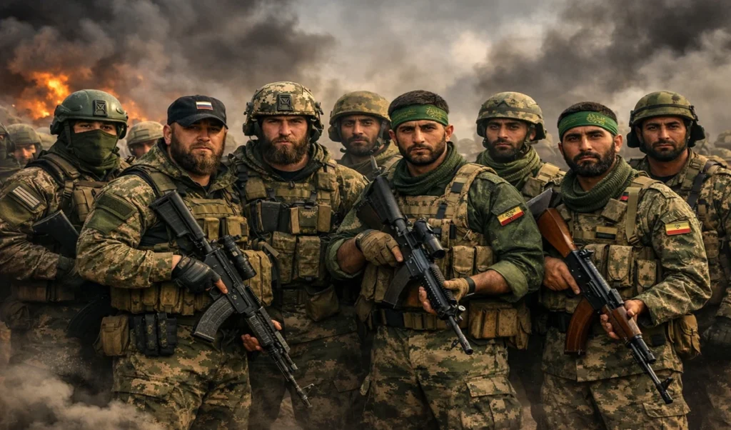 russia announced chechen forces are fully prepared to support iran
