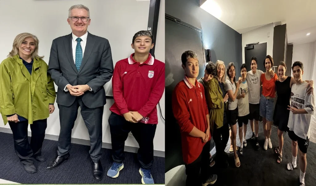 seven iranian womens footballers did not return home from australia