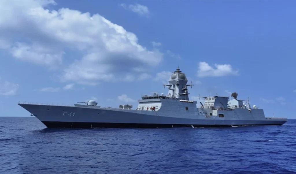 silent killer of the seas stealth frigate ins taragiri provide new lethal force for indian navy