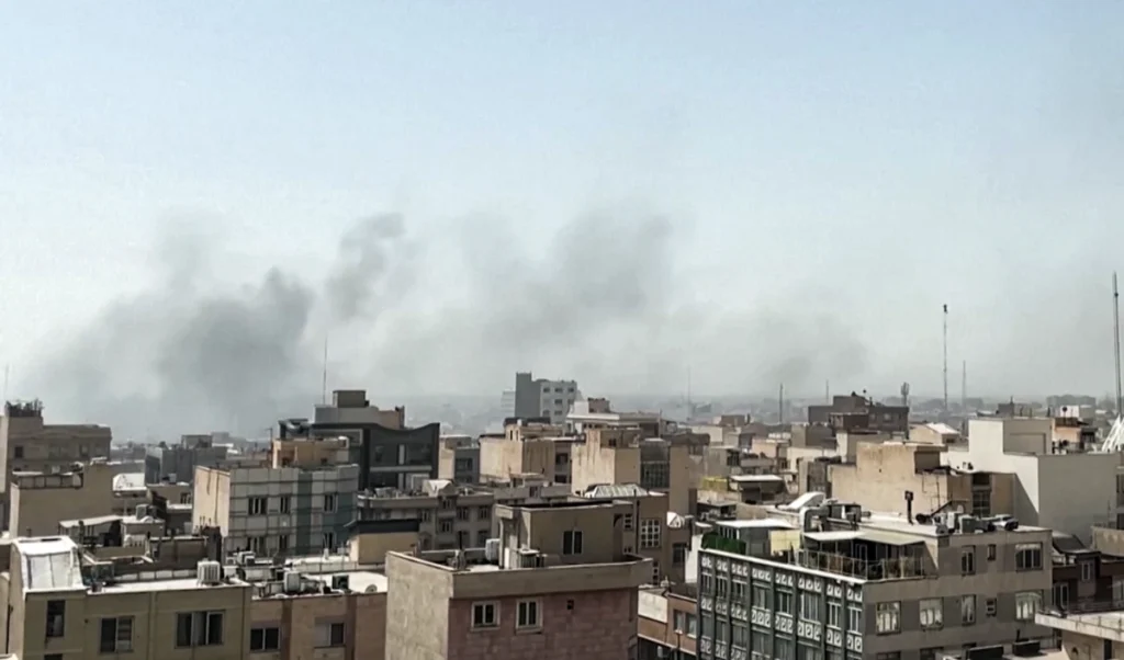 tehran mehrabad airport bombed heavily netanyahu warns of more deadly attacks