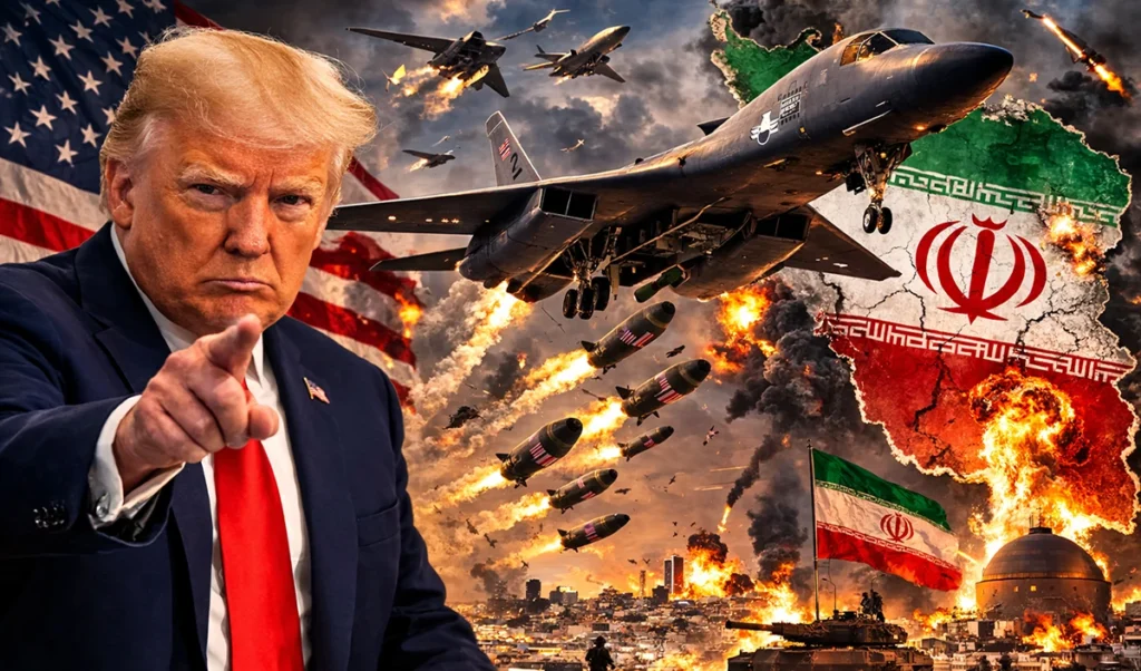 us b1 bomber jets take over trump will now launch the biggest round of destruction in iran