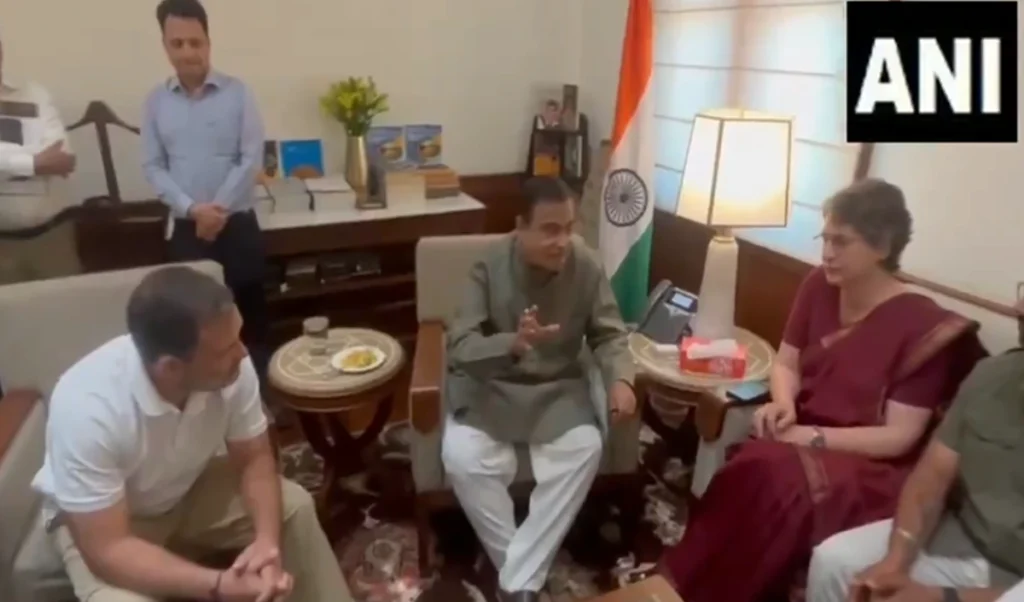 अचानक संसद में Nitin Gadkari से क्यों मिले Rahul-Priyanka Gandhi? जानें Meeting का एजेंडा