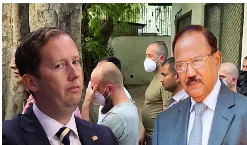 इधर हुई CIA एजेंट की गिरफ्तारी, उधर NSA डोभाल से मिलने पहुंचे अमेरिकी राजदूत!