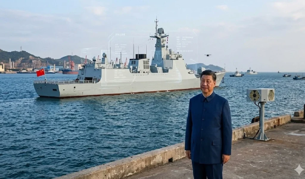 ट्रंप को सबक सिखाने का प्लान, चीन ने उतार दिया जासूसी जहाज