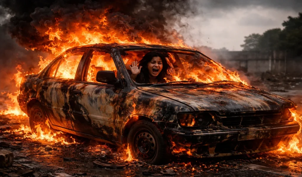 पहले गला घोटा, फिर कार में जिंदा जलाया, 2-2 लाख का लालच देकर किराएदारों को भी हत्या में शामिल कराया, रोंगटे खड़े कर देगी ये मर्डर मिस्ट्री