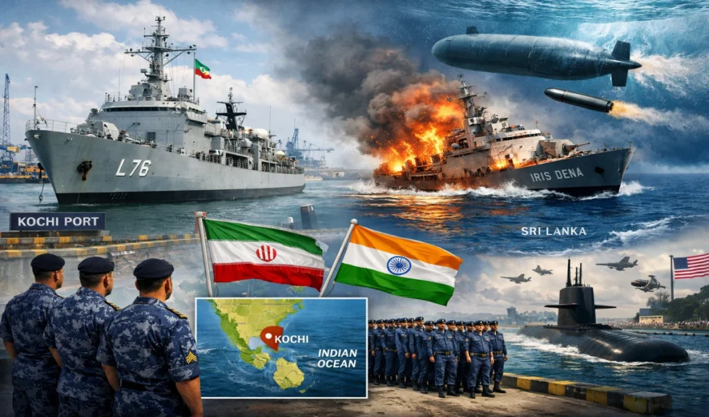 संकट में ईरानी युद्धपोत, US एक्शन से पहले भारत के Kochi में मांगी थी मदद, जानें पूरा मामला